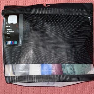 NWT Lululemon Men’s Boxer 7-Pack (Size S, Always in Motion) 5” Length